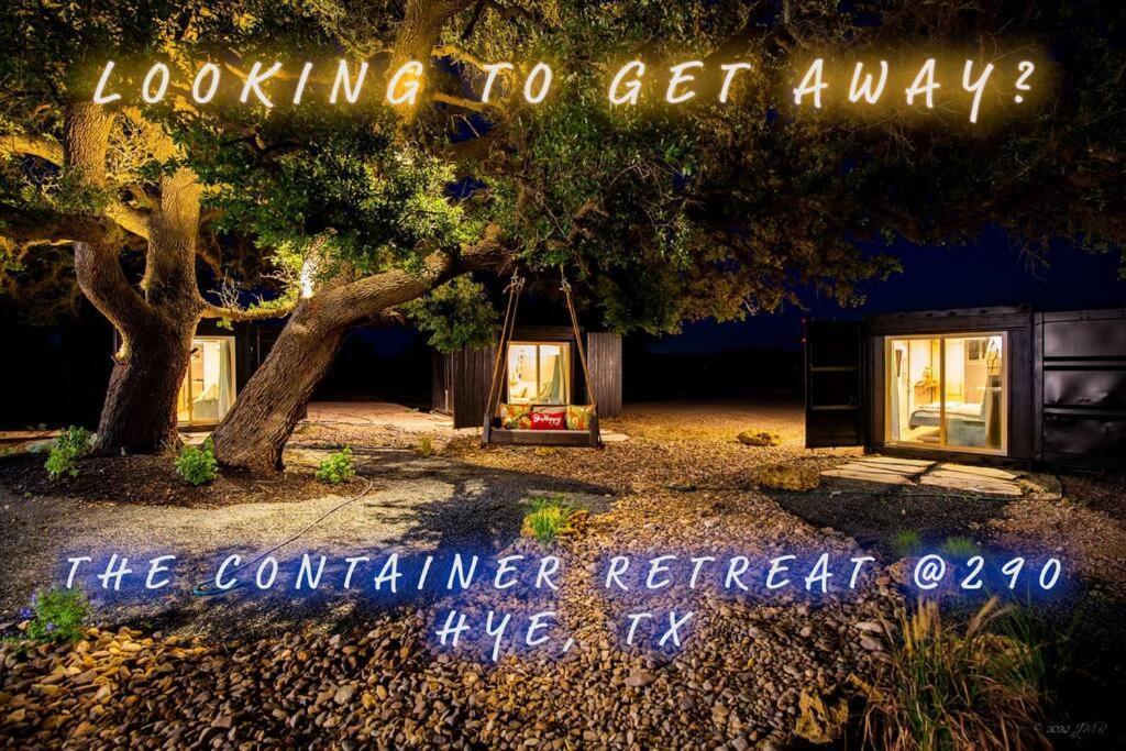 HyeThe Container Retreat @ 290 Wine Trail #7 Groups Welcome!别墅 外观 照片